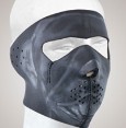 FM16<br>Gray Bulldog Face mask with velcro stra...